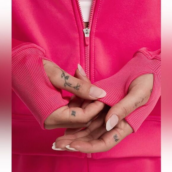 Nike Therma-FIT One Women's Full-Zip Hoodie in Aster Pink! - Picture 6 of 8